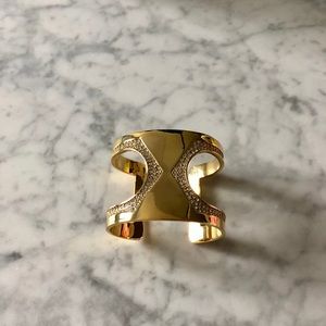 Vince Camuto Cut Out Pave Cuff Bracelet